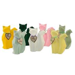 Dekoracja figurka liska 16cm MIX