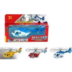 Helikopter śmigłowiec metalowy światło dźwięk MIX - 1