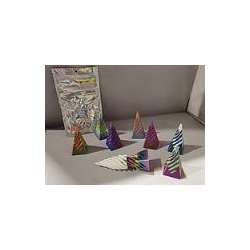 Układanka magiczny stożek 8cm MIX