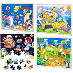 Puzzle drewniane MIX - 1