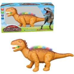 Dinozaur chodzący na baterie z głosem
