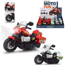 Motocykl policja światło i dźwięk MIX - 1