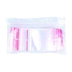 Torebka strunowa LDPE transparentna 5x7cm 100szt - 1