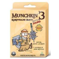 Munchkin 3 Kardynalne Błędy BLACK MONK (GXP-736874) - 1