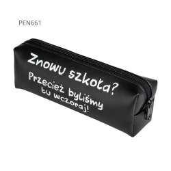 Piórnik jednokomorowy czarny - Znowu szkoła? ... - 1