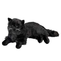 Maskotka Kot perski leżący czarny 36cm 14104 (14104 BEPPE) - 1