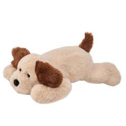 Pies leżący kremowy 38cm