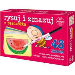Rysuj i zmazuj z pszczółką KUKURYKU (5901738561984) - 1
