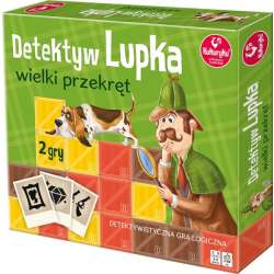 Detektyw Lupka - Wielki przekręt gra planszowa KUKURYKU (5901738563926)