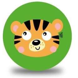 Piłka PVC Sportox Kids 230mm - Tygrysek - 1