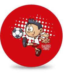 Piłka PVC Sportox Kids 230mm - Piłkarz - 1