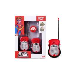 Walkie Talkie Superbohatera czerwono-czarne (168451) - 1