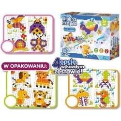 Układanka kreatywna E-Edu 120el mix - 1