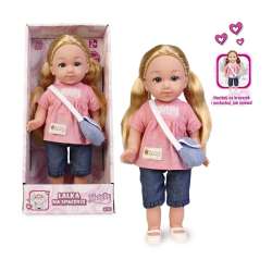 Lalka Natalia w różowej tunice 36cm