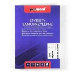 Etykiety samoprzylepne A4/100K 2x210x148mm