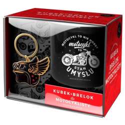 Zestaw kubek + brelok Hobby - Motocykl
