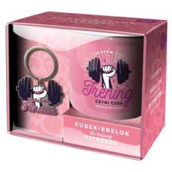 Zestaw kubek + brelok Hobby - Fitness - 1