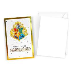 Karnet urodziny Harry Potter - 1