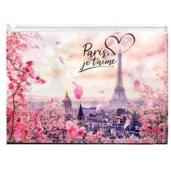 Koperta A4 PP z nadrukiem zip Take Me To Paris - 1