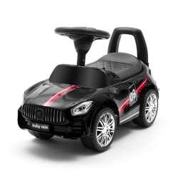 Jeździk dziecięcy z dźwiękiem Racer czarny - 1