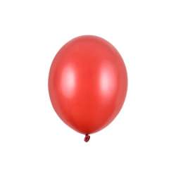 Balony Strong Metallic Poppy Red 30cm 10szt - 1