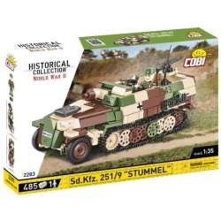 COBI 2283 Historical Collection WWII Niemiecki transporter opancerzony Sd.Kfz. 251/9 "Stummel" 485 klocków (COBI-2283)