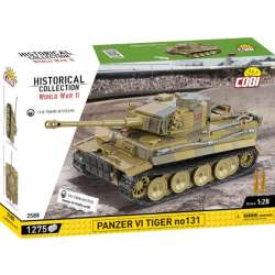 COBI 2588 Historical Collection WWII Niemiecki czołg Panzer VI Tiger no131 1275 klocków (COBI-2588)