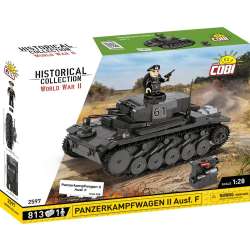 COBI 2597 Historical Collection WWII Panzerkampfwagen II Ausf. F 813 klocków (COBI-2597)