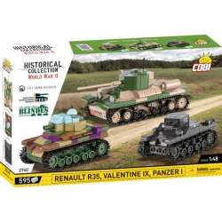 Historical Collection WWII Renault Valetine Panzer I 595 klocków (COBI 2740)