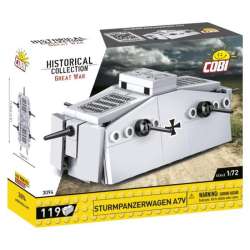 COBI 3094 Historical Collection Great War Sturmpanzerwagen A7V 119 klocków (COBI-3094) - 1