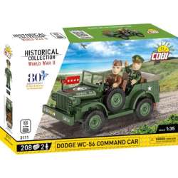 Historical Collection WWII Dodge WC-56 Command Car 208 klocków (COBI 3111)