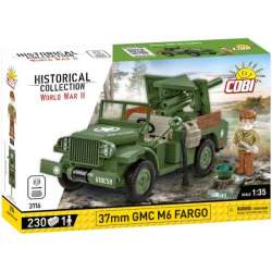 Historical Collection WWII 37 mm GMC M6 Fargo 230 klocków (COBI 3116)