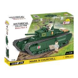 COBI 3128 Historical Collection WWII Mark IV Churchill 668 klocków (COBI-3128)