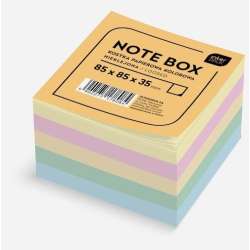 Kostka papierowa 85x85x35mm kolorowa nieklejona (5902277178084) - 1
