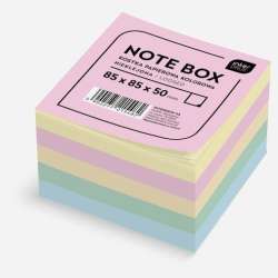 Kostka papierowa 85x85x50mm kolorowa nieklejona (5902277215482) - 1
