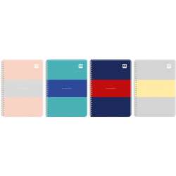 Kołozeszyt A5/80K kratka BB pastel mix (5902277255679) - 1