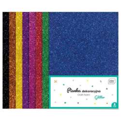 Pianka dekoracyjna 8szt. Glitter Brokat NC-002 YNJ (5902277263711) - 1