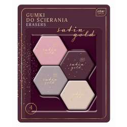 Gumka do mazania Satin Gold 4szt - 1
