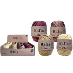 Rafia na szpulce 20m Satin Gold (12szt) - 1