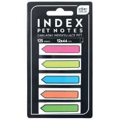 Zakładki indeksujące Pet Strzałki Neon 125szt - 1