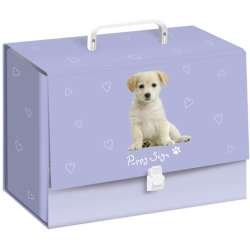Teczka z rączką C4 10cm Puppy Sign (5902277348609)