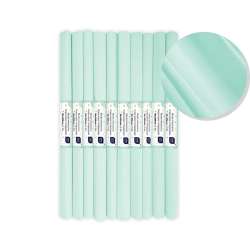 Bibuła marszczona nr 38 miętowy pastel (10szt)