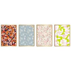 Zeszyt A5/60K kratka Metallic Floral (10szt) - 1