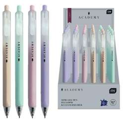 Długopis automat Light Academy pastel nieb (24szt)