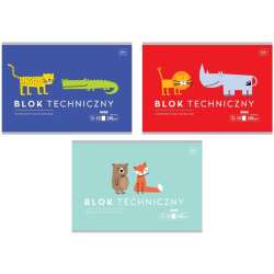 Blok techniczny A4/10K 240g BEBE Kids mix (10szt) - 1
