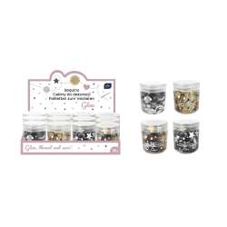 Cekiny do dekoracji 30g Glam (12szt)