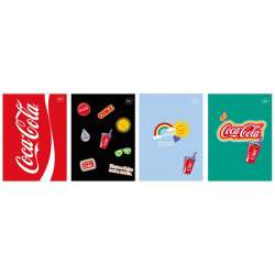 Zeszyt do słówek A6/32K Mat+UV Coca Cola (10szt) - 1