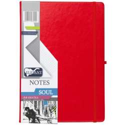 NOTES A4 SOUL kratka czerwony, Elefant - 1