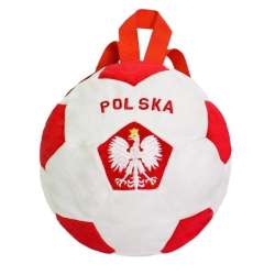 Plecak football piłka czerwona (11483) - 1