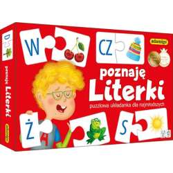 Poznaję Literki gra puzzlowa edukacyjna ADAMIGO (5902410005581) - 1